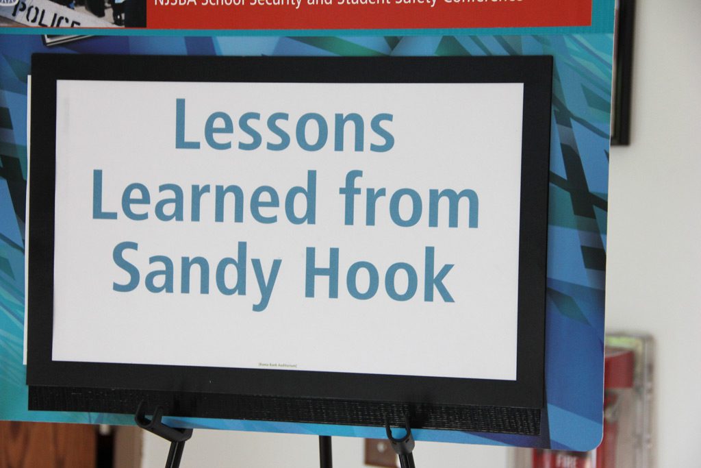 “Lessons Learned from Sandy Hook,” alluding to the tragic school shooting in Connecticut in 2012, offered insight and training on school security preparedness.