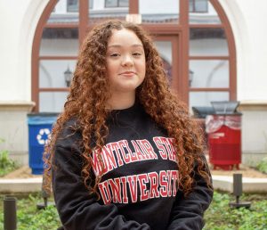 Melissa De Almeida is the first Newark student from East Side to have successfully completed the Red Hawks Rising program. She is attending Montclair State University.