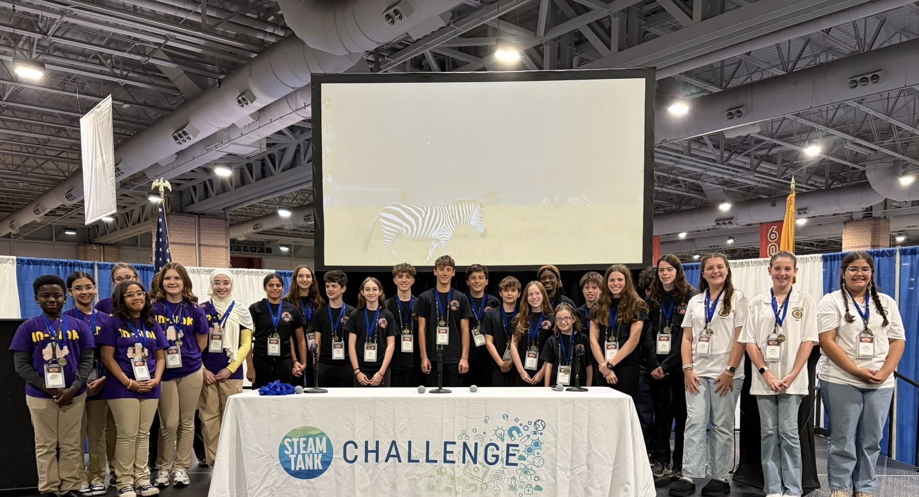 2025 STEAM Tank Challenge middle school division winners