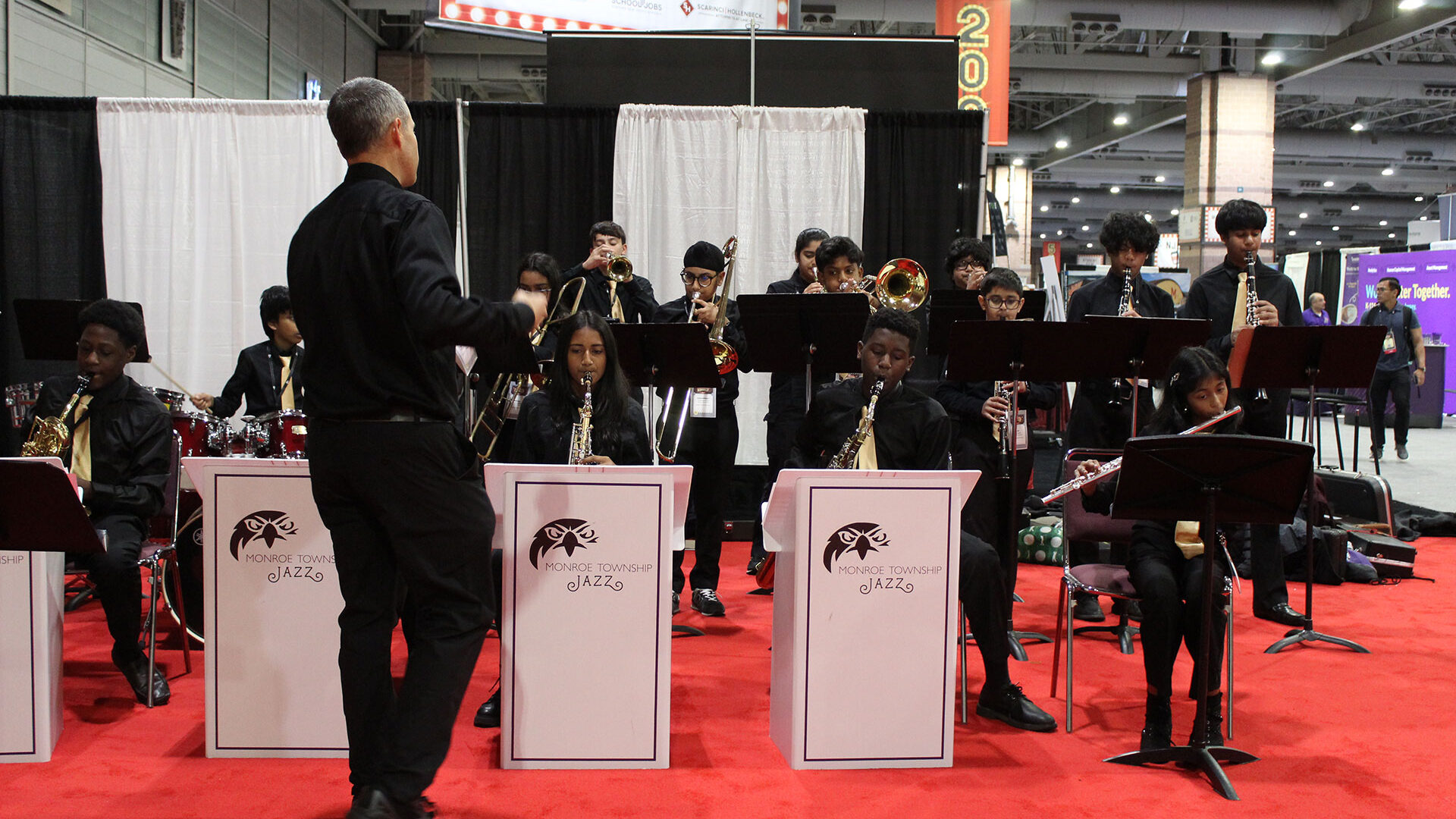 student jazz band performs at workshop 2025 opening ceremony