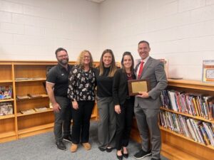 group photo of 2025 School Leader award recipients from Wildwood Public School district